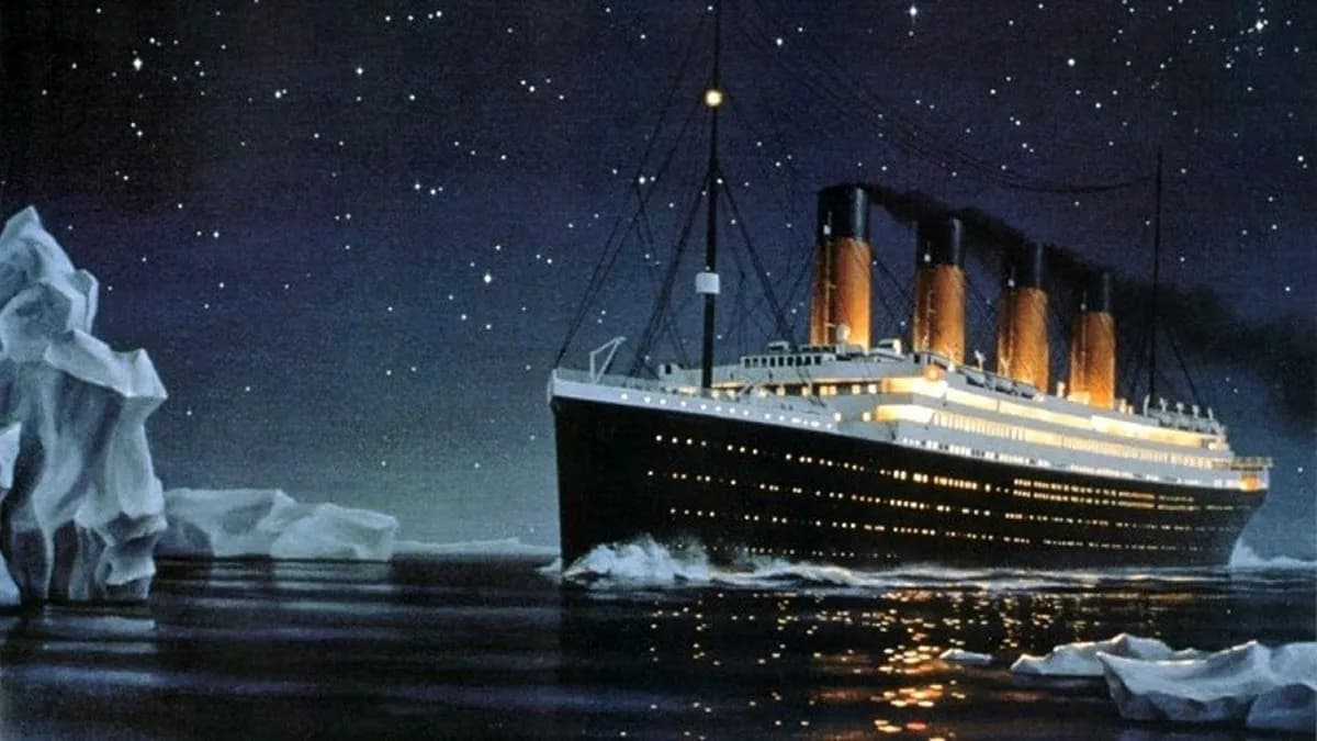 Góra lodowa w którą uderzył Titanic - tajemnice i skutki kolizji